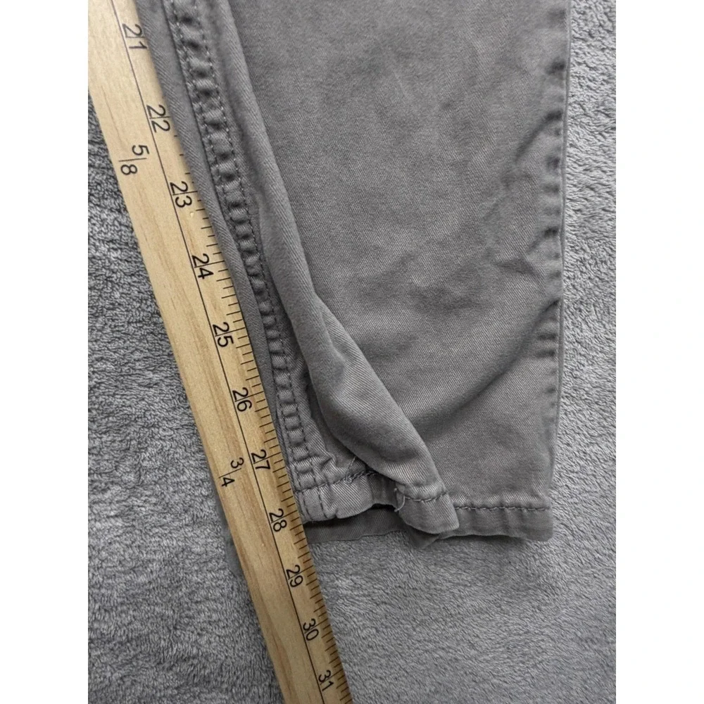 Levis 514 Jeans Mens Measured 33x28 Gray Straight Leg 100% Cotton Denim‎ Casual